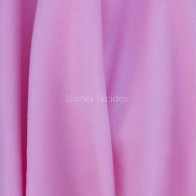 Tecido Soft Macio Liso Rosa Bebê