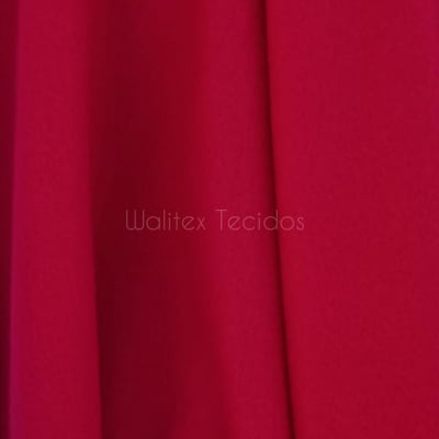 Tecido Soft Macio Liso Vermelho